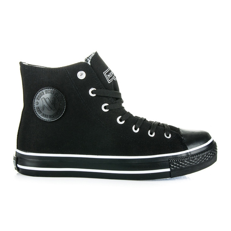 Baskets montantes new age le noir