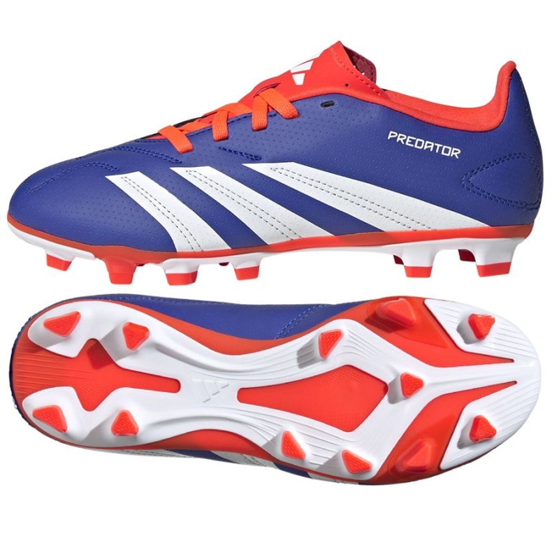 Chaussures Adidas Predator Club FxG IF6424 bleu Chaussures Adidas Predator Club FxG IF6424 bleu
