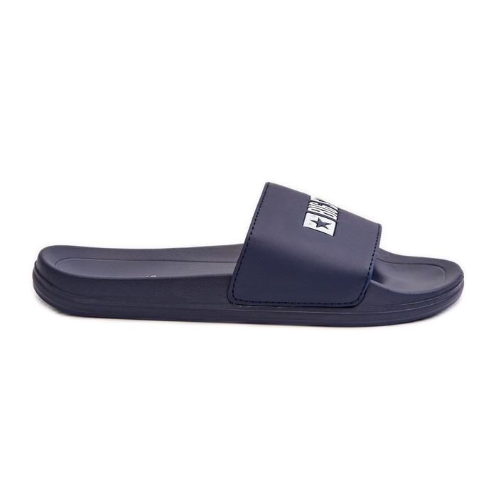 Tongs Légères Femme Big Star NN274A658 Bleu Marine