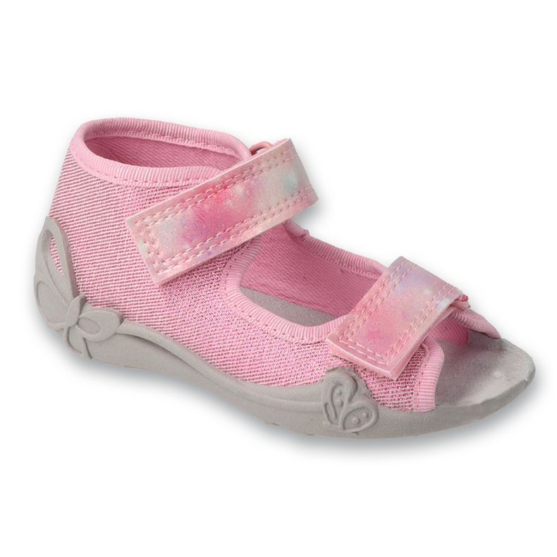 Slippers pour enfants Befado 342p057 Pink rose