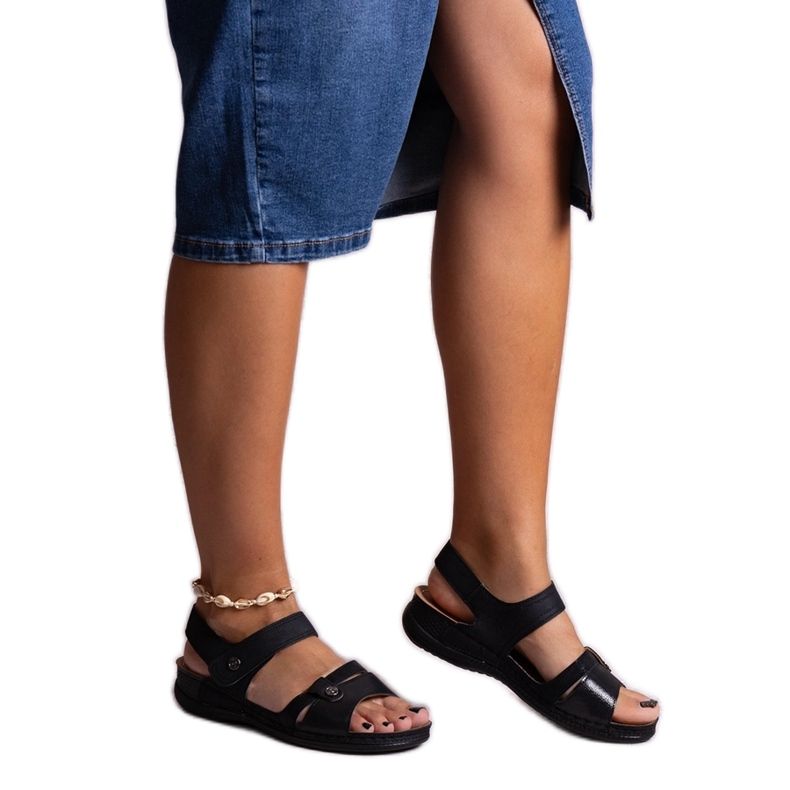 Sandales à plateforme Huri noires le noir