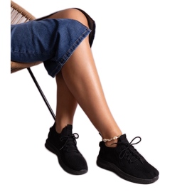 Baskets de sport Khitam noires le noir