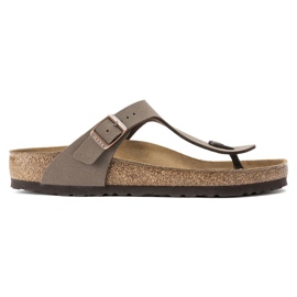 Birkenstock Gizeh Bs W 0043753 tongs brun