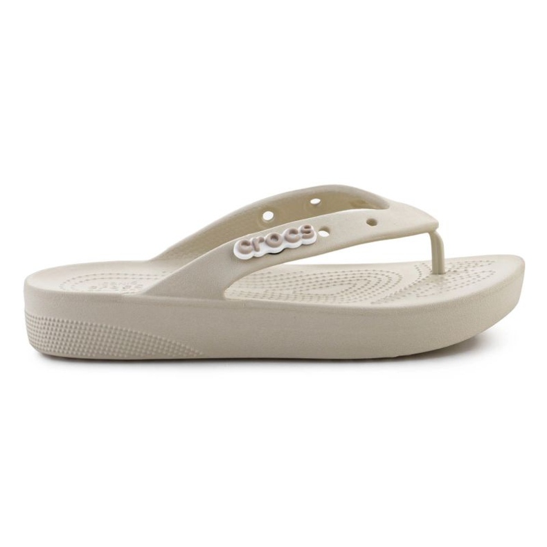 Tongs Crocs Classic Platform Flip 207714-2Y2 beige