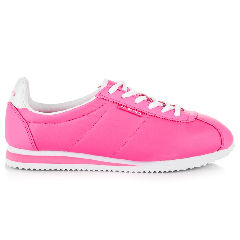 Ax Boxing Chaussures de sport nouées rose