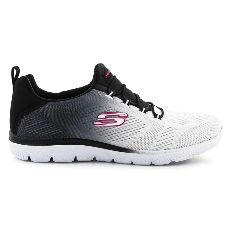 Chaussures Skechers SUMMITS-BRIGHT W 149536-BKW blanche Chaussures Skechers SUMMITS-BRIGHT W 149536-BKW blanche