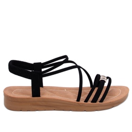 Rostani Sandales femme noires