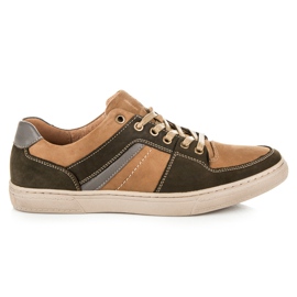 Espadrilles à lacets Mazaro brun