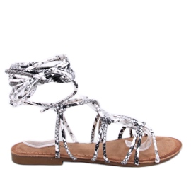 Sandales spartiates Morin Serpentine gris Sandales spartiates Morin Serpentine gris