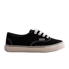Baskets Costrana noires pour enfants