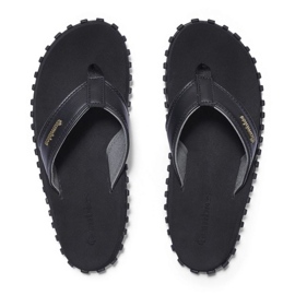 Gumbies Vegovert Flip-Flops GU-FFVEG001 tongs le noir
