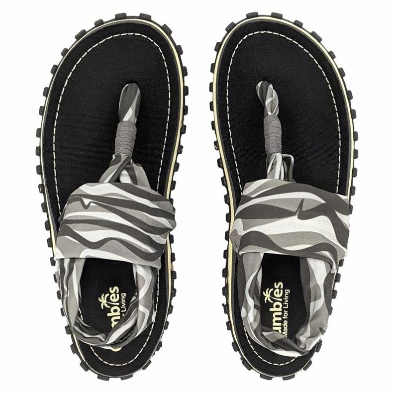 Sandales à bride arrière Gumbies GU-SASLI001 le noir