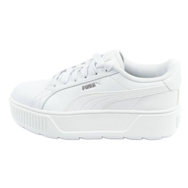Chaussures Puma Karmen L 384615 01 blanche Chaussures Puma Karmen L 384615 01 blanche