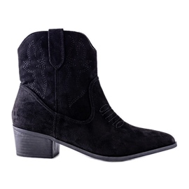 Bottines à talons hauts Anesa noires le noir