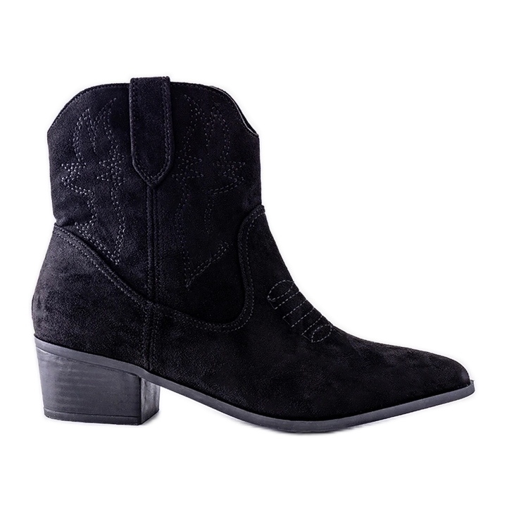 Bottines à talons hauts Anesa noires le noir