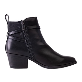 Bottines noires d'Ibdis