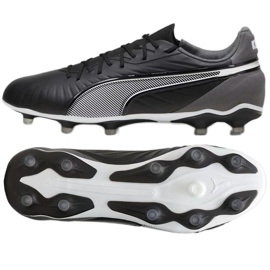 Chaussures de football Puma King Match FG/AG 107863-01 noir