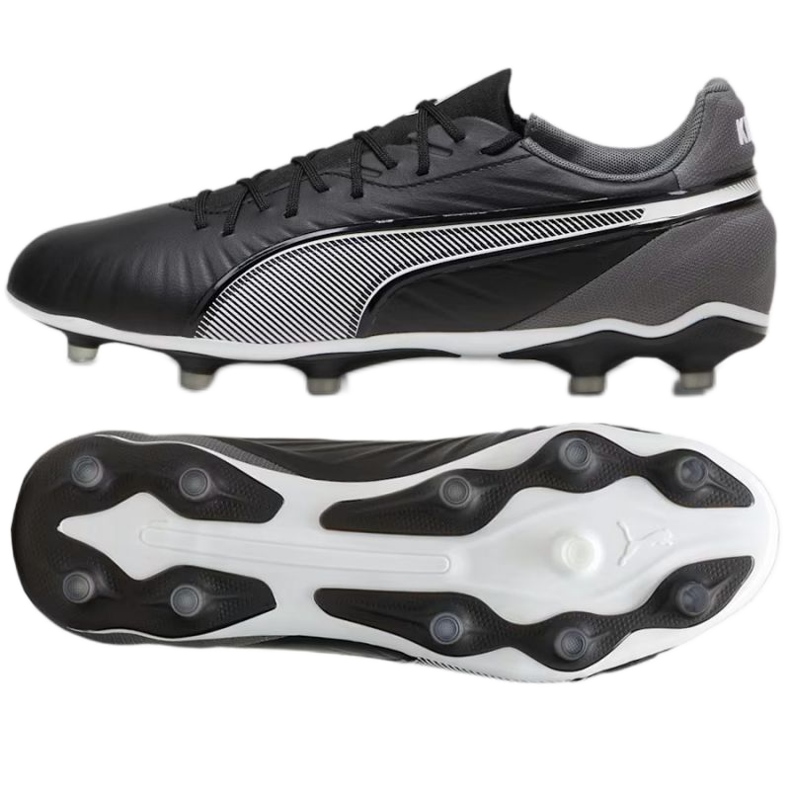 Chaussures de football Puma King Match FG/AG 107863-01 le noir Chaussures de football Puma King Match FG/AG 107863-01 le noir