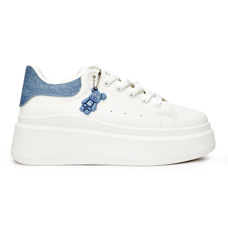 Chaussures à plateforme blanches pour femme