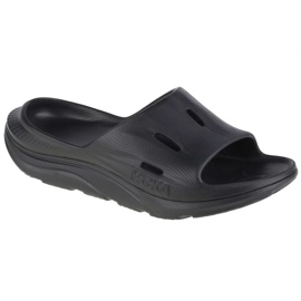 Hoka Ora Recovery Slide 3 tongs 1135061-BBLC noir