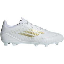 Chaussures de football Adidas F50 League FG/MG IE0604 blanche Chaussures de football Adidas F50 League FG/MG IE0604 blanche