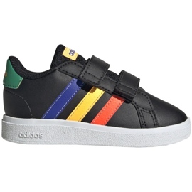 Chaussures Adidas Grand Court Lifestyle Hook and Loop HP8918 le noir