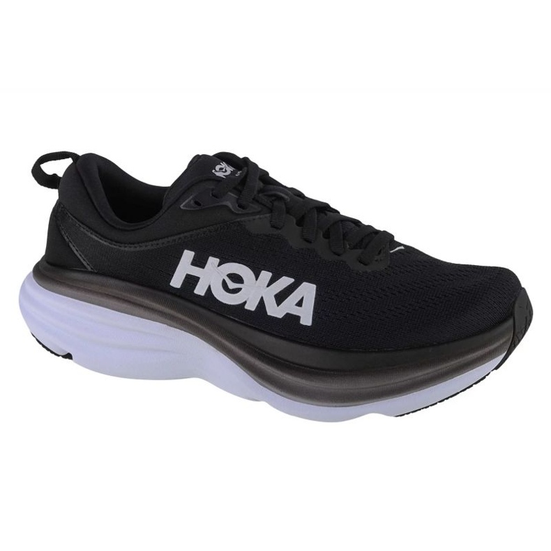 Chaussures Hoka Bondi 8 1127952-BWHT le noir