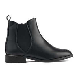 Bottines classiques noires pour femmes le noir