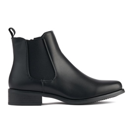 Bottines Chelsea femme noires