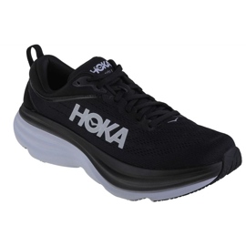 Chaussures Hoka Bondi 8 1123202-BWHT le noir