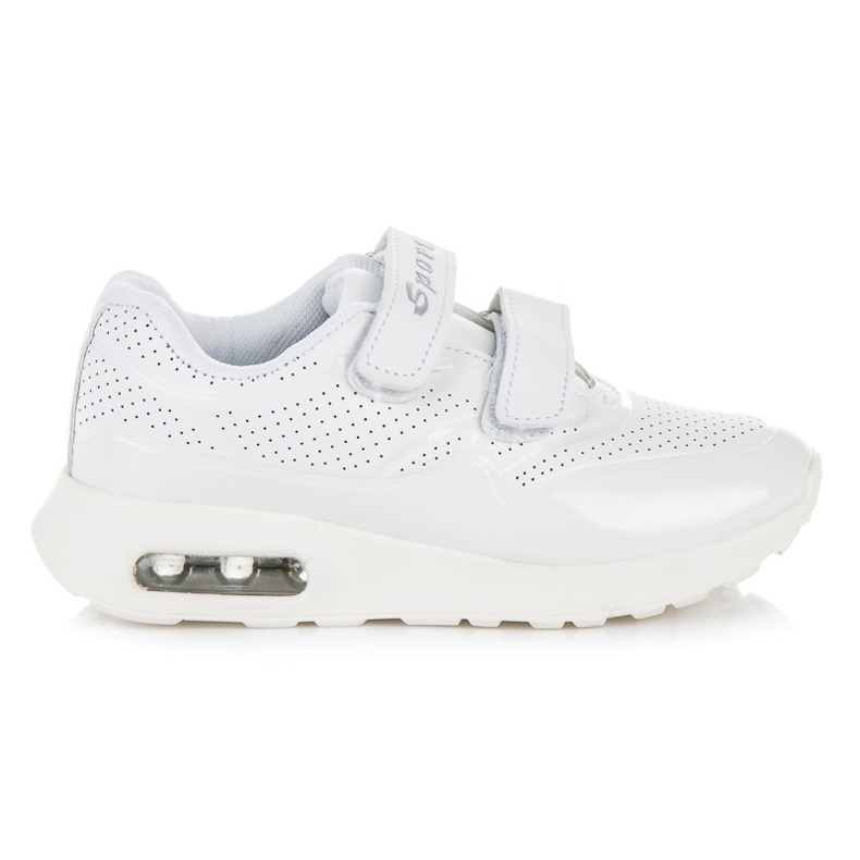 Bona Chaussures de sport à scratch blanche Bona Chaussures de sport à scratch blanche