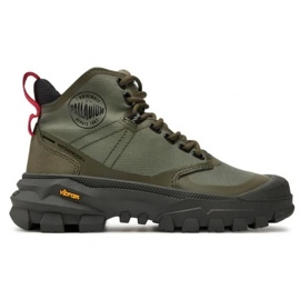 Chaussures Palladium Pallarider Mid Wp+ 79108-309-M vert Chaussures Palladium Pallarider Mid Wp+ 79108-309-M vert