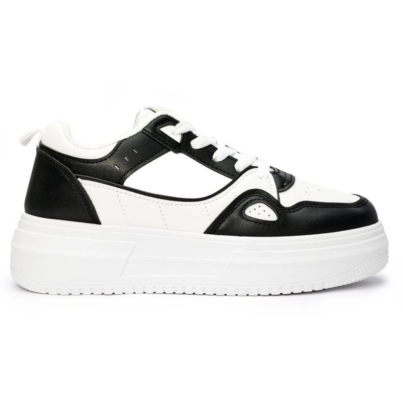 Chaussures de sport à plateforme noires pour femmes le noir Chaussures de sport à plateforme noires pour femmes le noir