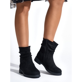 Santiags noires pour femme le noir
