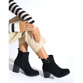 Bottines femme noires le noir