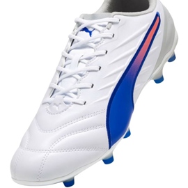 Puma King Pro FG/AG chaussures 107862 02 blanc