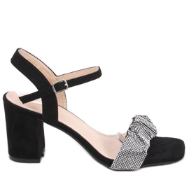 Sandales à talons hauts Dash Noir le noir