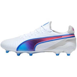 Chaussures de football Puma King Ultimate FG/AG 107809 02 blanc