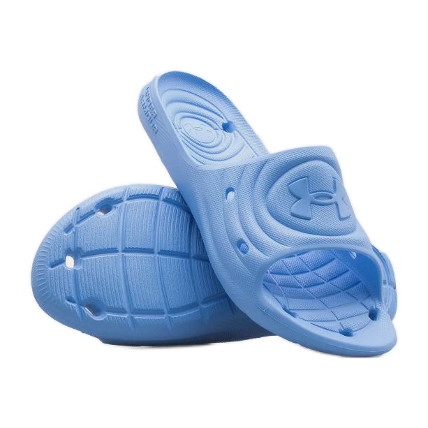 Chaussons pour hommes Under Armour Locker Iv Sl 3023758-402 bleu