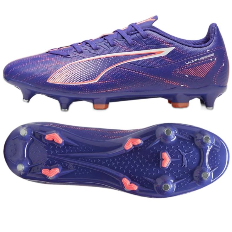 Chaussures Puma Ultra 5 Play MxSG 107904-01 violet Chaussures Puma Ultra 5 Play MxSG 107904-01 violet