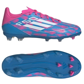 Chaussures Adidas F50 League Fg IF1365 bleu Chaussures Adidas F50 League Fg IF1365 bleu
