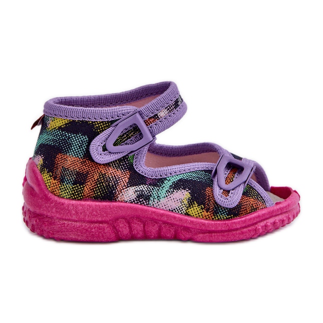 Lemigo Chaussons enfants Nel 310-06 Gokids Multicolore violet