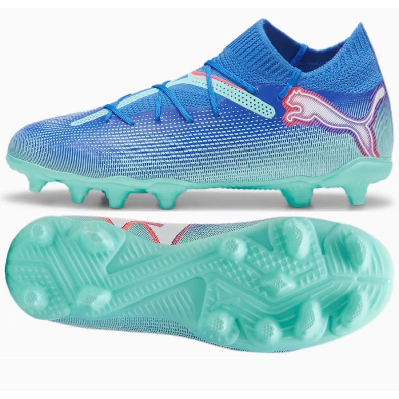 Chaussures Puma Future 7 Pro FG/AG 107944 01 bleu