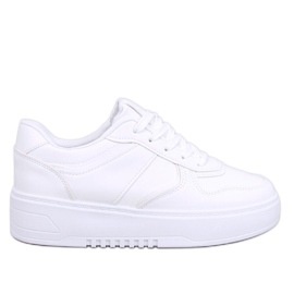 Baskets femme Lees blanches