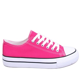 Baskets classiques pour femmes Fargis Fuchsia rose