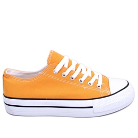Baskets classiques femme Fargis Jaune