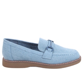 Mocassins femme States Jeans bleu Mocassins femme States Jeans bleu
