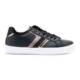 Chaussures de sport confortables noires le noir