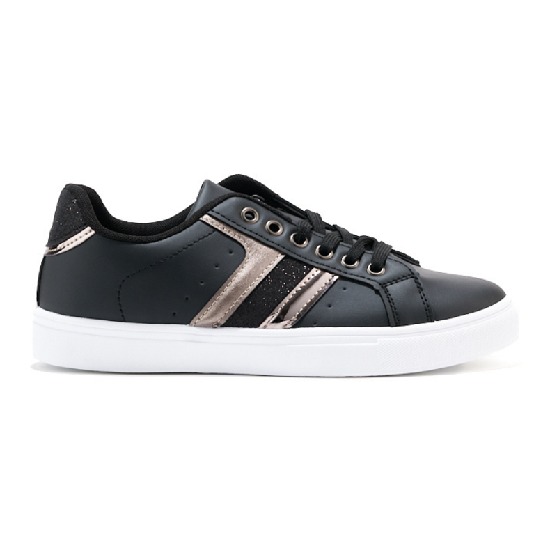 Chaussures de sport confortables noires le noir