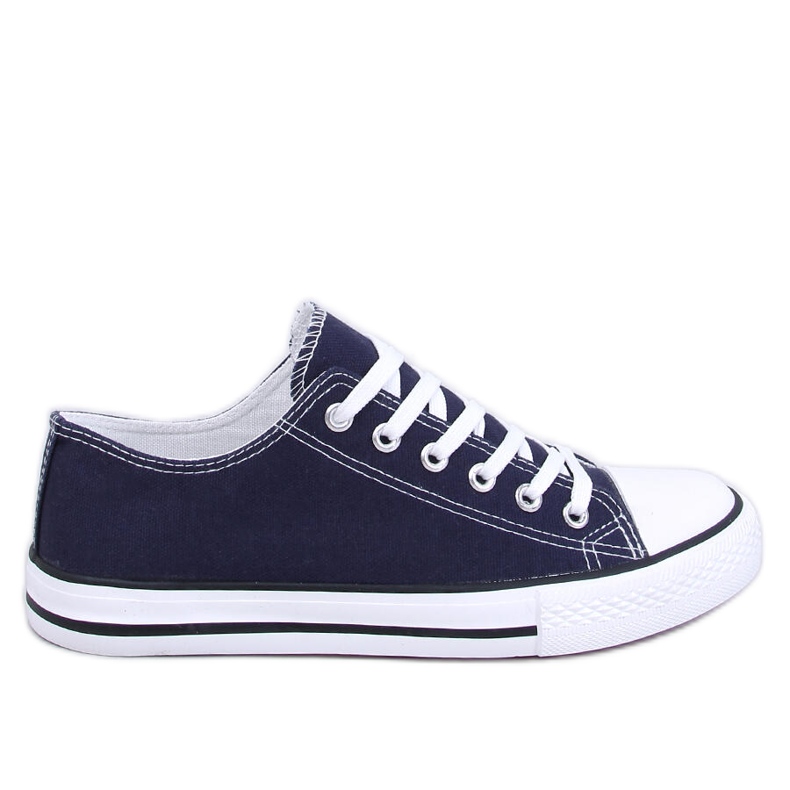Baskets classiques pour femmes Basic D.BLUE/Navy bleu